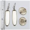Image 2 : (2) STERLING EARRING SETS - PIERCED