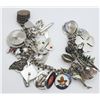 Image 1 : LOADED CHARM BRACELET STERLING