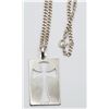 Image 1 : 925 CROSS PENDANT with STERLING CHAIN