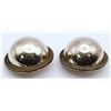 Image 2 : MEXICO TH-18 STERLING BUTTON EARRINGS