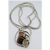 Image 2 : STERLING PENDANT WITH POLISHED NATURAL STONE