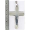 Image 2 : MEXICO STERLING CROSS PENDANT