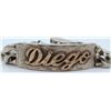 DIEGO STERLING MEN'S LINKED BRACELET