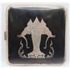 Image 2 : SIAM STERLING CIGARETTE CASE-ELEPHANT DESIGN