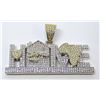 Image 1 : STERLING "TEXAS HOME" BLINGY PENDANT