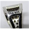 Image 3 : STERLING "TEXAS HOME" BLINGY PENDANT