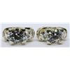 Image 1 : 2-STERLNG FASHION BLING RINGS WITH