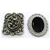 Image 1 : 2-VINTAGE STERLING BROOCHES:  (1)DANECRAFT