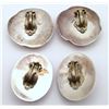 Image 2 : 2-MEXICO PAIRS OF STERLING CLIP ON EARRINGS