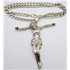 Image 1 : HEAVY! STERLING CURB LINKED NECKLACE/CHAIN