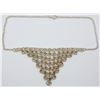 Image 1 : STERLING CIRCULAR LINKED NECKLACE WITH