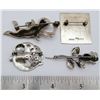 Image 2 : MEXICO EFS STERLING BABY PIN & (3) STERLING