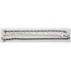 Image 2 : (3) STERLING BRACELETS (1) STAMPED USA .999