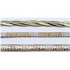 Image 1 : (3) STERLING FASHION BRACELETS