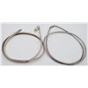 Image 1 : (2) STERLING NECKLACES