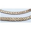 Image 2 : SET! ITALY STERLING CHEVRON NECKLACE WITH
