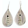 Image 2 : PAIR OF INDONESIA 925/18K PIERCED EARRINGS