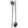 Image 3 : 8-STERLING JAPANESE ICE TEA JULEP STIRRING SPOONS