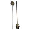 Image 9 : 8-STERLING JAPANESE ICE TEA JULEP STIRRING SPOONS