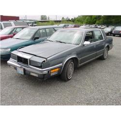 89 CHRYSLER NEW YORKER LANDAU 4DR EXMT.                               