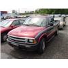 Image 1 : *96 CHEVROLET S10 4X4 EXT CAB P/U 077,822 ACTUAL                      