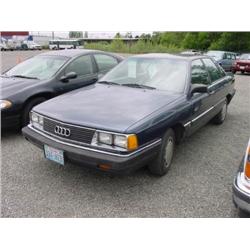 85 AUDI 500S 4DR EXMT.                                                