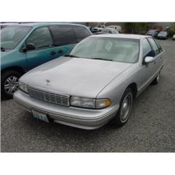 *91 CHEVROLET CAPRICE 4DR EXMT.                                       