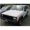 Image 1 : 91 JEEP CHEROKEE 4X4 4SPD 4DR EXMT.                                   