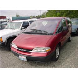 95 CHEVROLET LUMINA VAN 142,068 ACTUAL                                