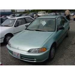 93 HONDA CIVIC L 4DR EXMT.                                            