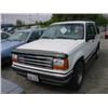 Image 1 : 91 FORD EXPLORER XLT 4X4 4DR EXMT.                                    