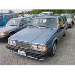 85 VOLVO 760 TURBO S/W EXMT.                                          