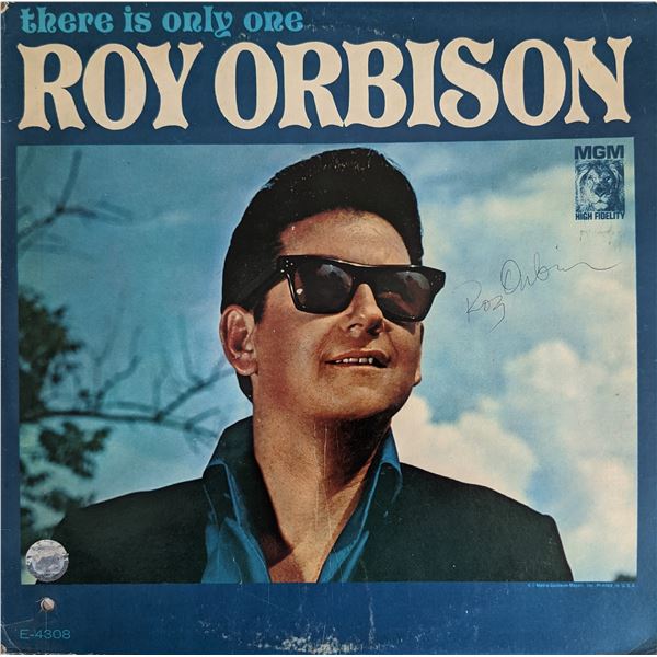 There Is Only One Roy Orbison Signed Album - GFA Authenticated