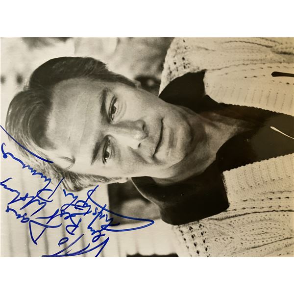 Christopher Plummer signed photo
