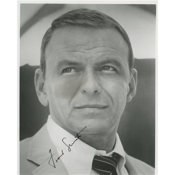 Frank Sinatra signed photo