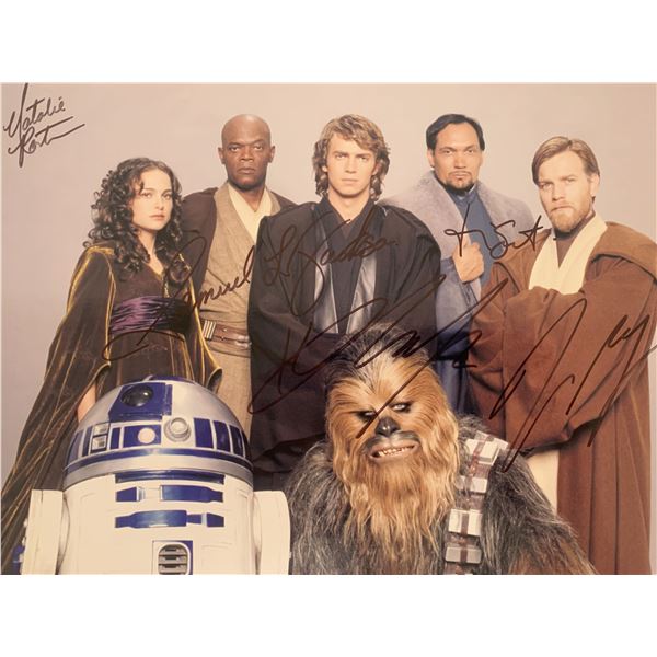Star Wars: Episode III - Revenge of the Sith cast signed photo