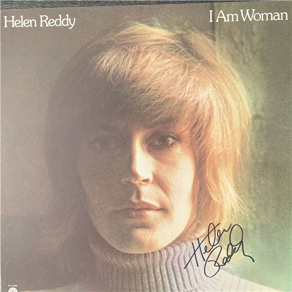 Helen Reddy I Am Woman signed album