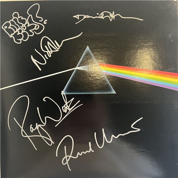 Pink Floyd Dark Side Of The Moon signed album