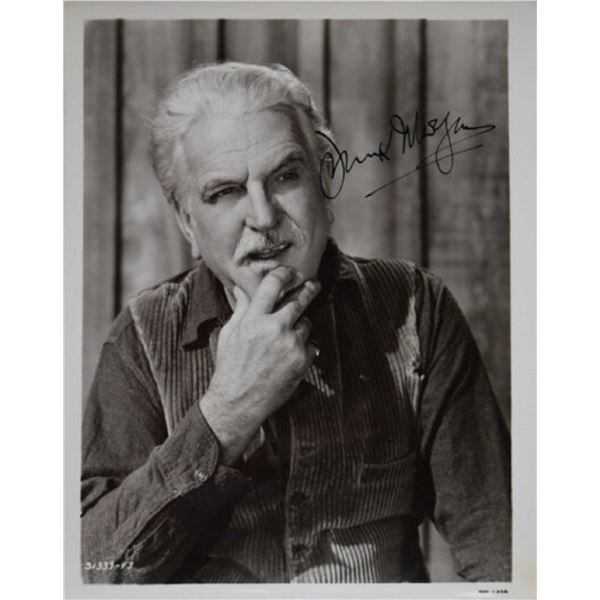 Frank Morgan signed Portrait photo