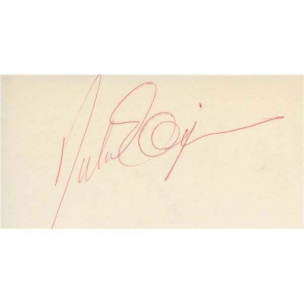 Duke Ellington signature cut