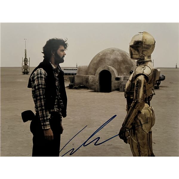 Star Wars George Lucas signed photo