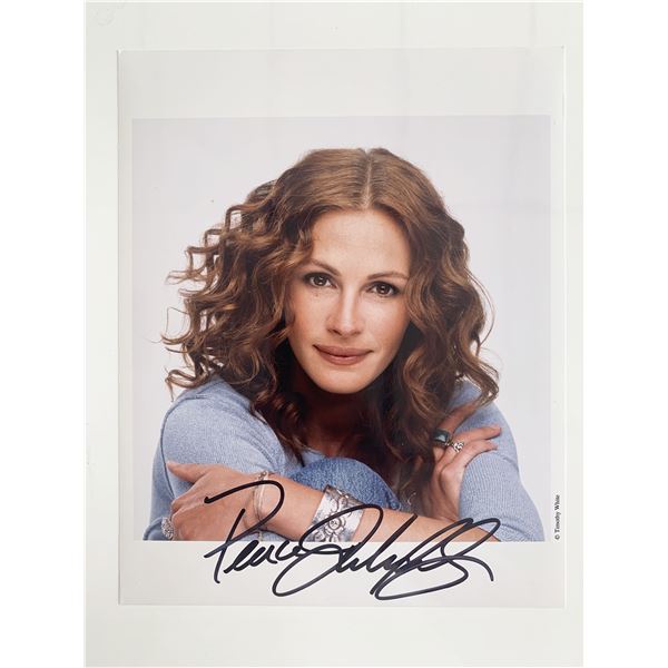 Julia Roberts signed photo