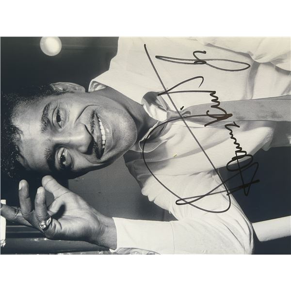 Sammy Davis Jr. signed photo