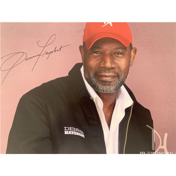 Major League Dennis Haysbert signed photo
