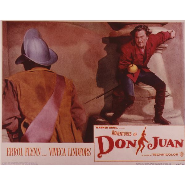 Errol Flynn signature cut