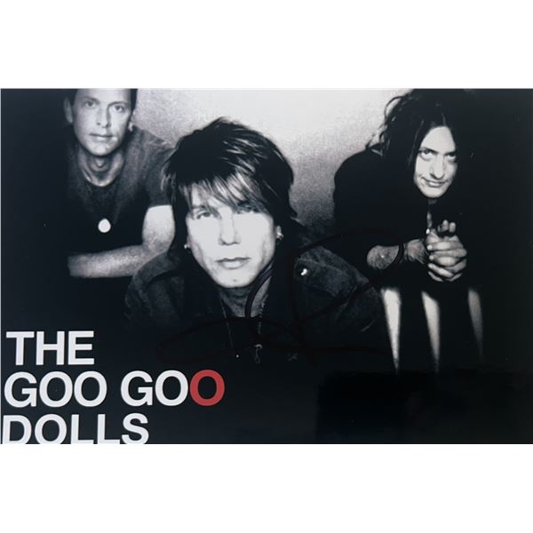 Goo Goo Dolls John Rzeznik signed photo