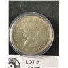 Image 2 : 1955 Canadian Silver Dollar Coin In Holder