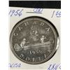 Image 2 : 1956 Canadian Silver Dollar Coin In Holder