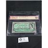 Image 1 : Bank Of Canada 1967 One Dollar Bank Note In Holder