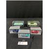 Image 1 : 5 Collector Die Cast Cars w/Display Cases